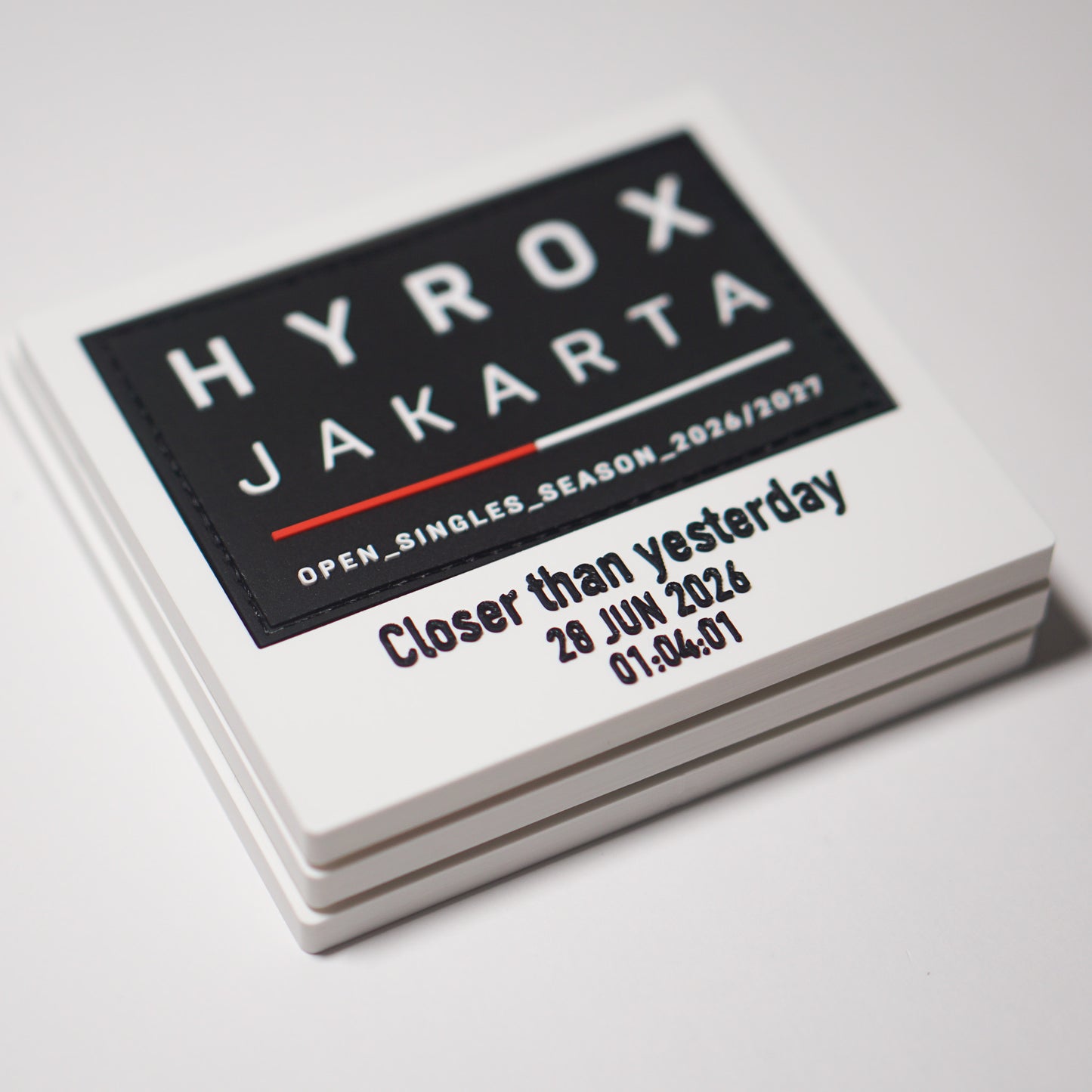Magnetic Race Patch Display