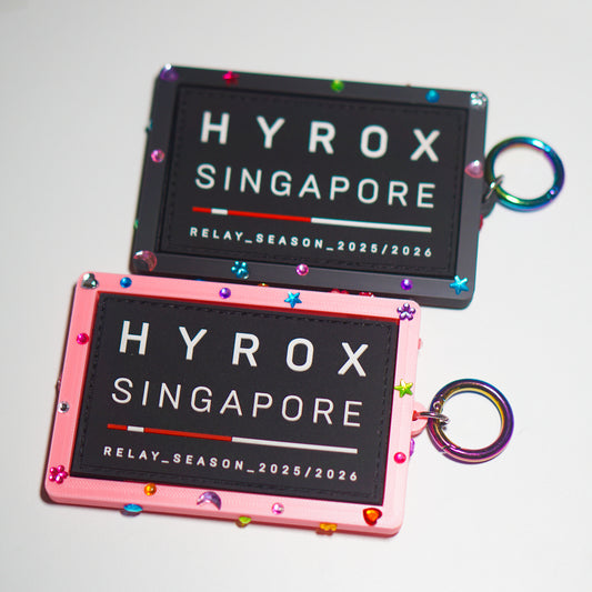 Bedazzled Race Patch Keyring
