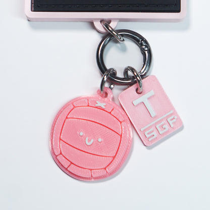 Race Patch Keyring (Pink Theme)