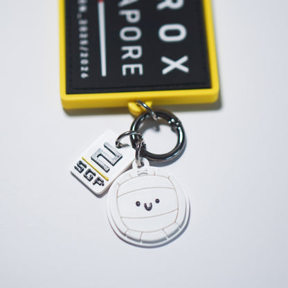 Wall Ball Keyring