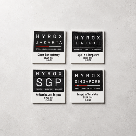 Magnetic Race Patch Display