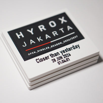Magnetic Race Patch Display