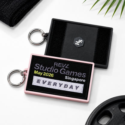 REVL Studio Games Patch Keyring