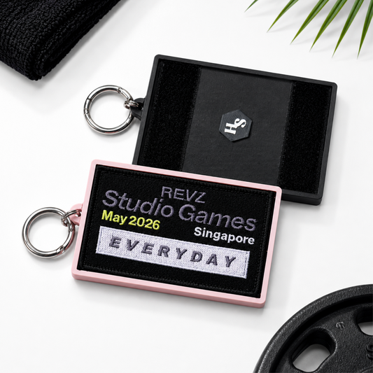REVL Studio Games Patch Keyring