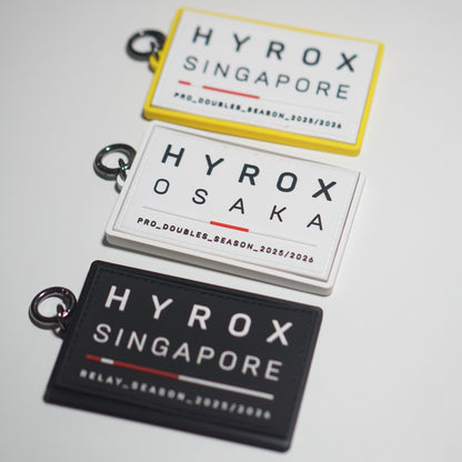 Race Patch Keyring (No Add Ons)