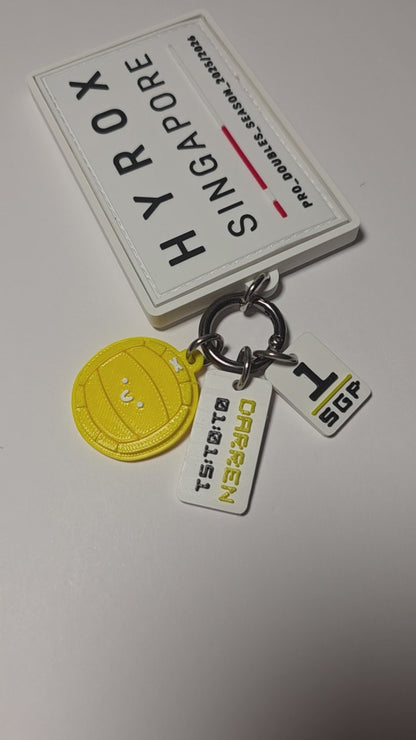 Build Your Own 100 Unbroken Patch Keyring+ Up to 3 Charms Bundle